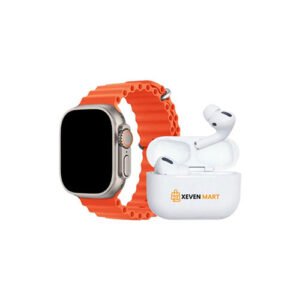 Smartwatch with 7 Custom Straps for a Unique Look